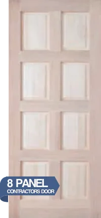 8 PANEL EXTERIOR DOOR 8 PANEL EXTERIOR DOOR