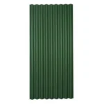 GREEN CORRUGATED ROOF SHEET L2.4M-762