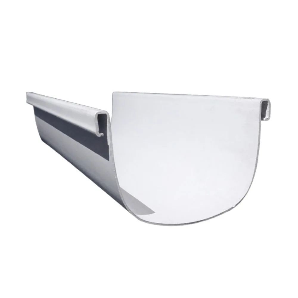 PVC GUTTER D SHAPE L6M GUTTERS